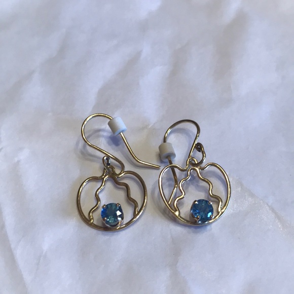 ———SOLD——————EARRINGS 14K ARTIST DESIGNED - Picture 3 of 16
